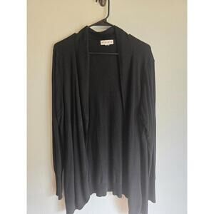 AVA & VIV Black Longsleeve Cardigan (M)